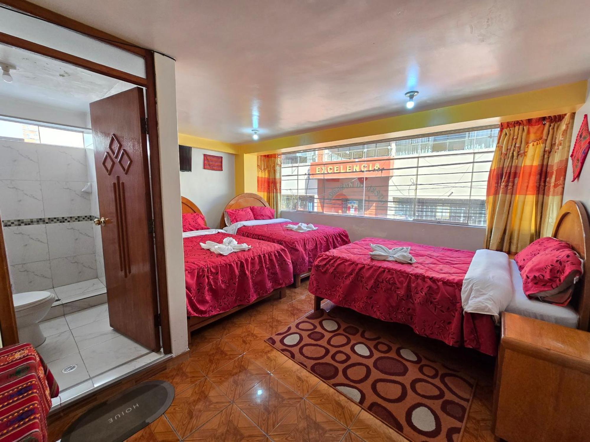 Hostal Acuarius Пуно Экстерьер фото